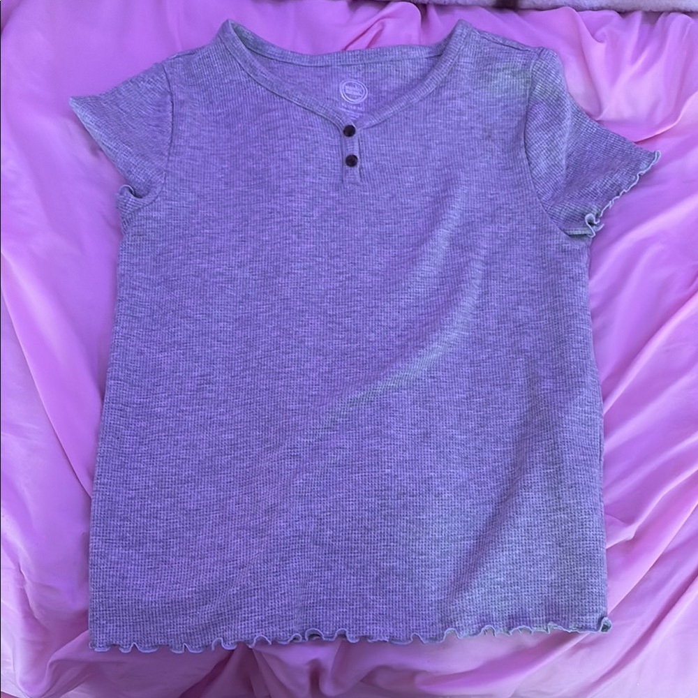 Wonder Nation Gray Short Sleeve Tee
